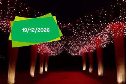 Festival des Lumières du Jardin botanique de Meise
