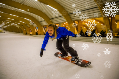Ski indoor bij Ice Mountain Adventure Park